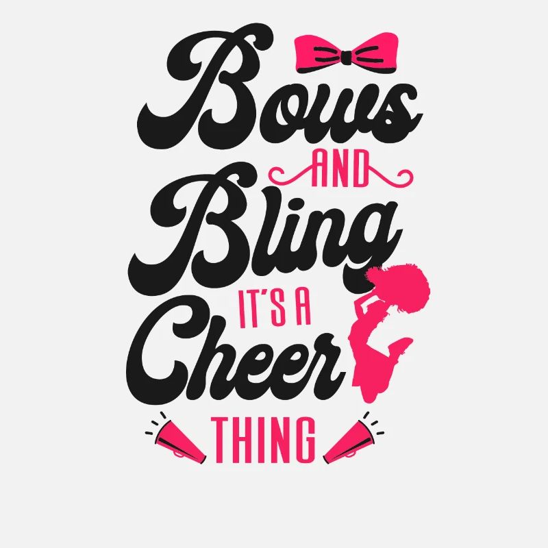 Cheer Cheerleading Bows And Bling