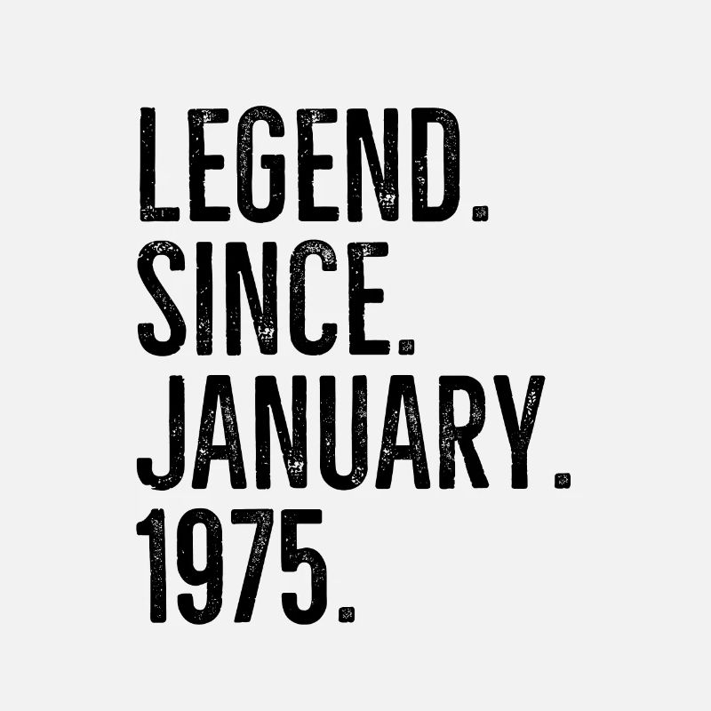 Legend Since January 1975