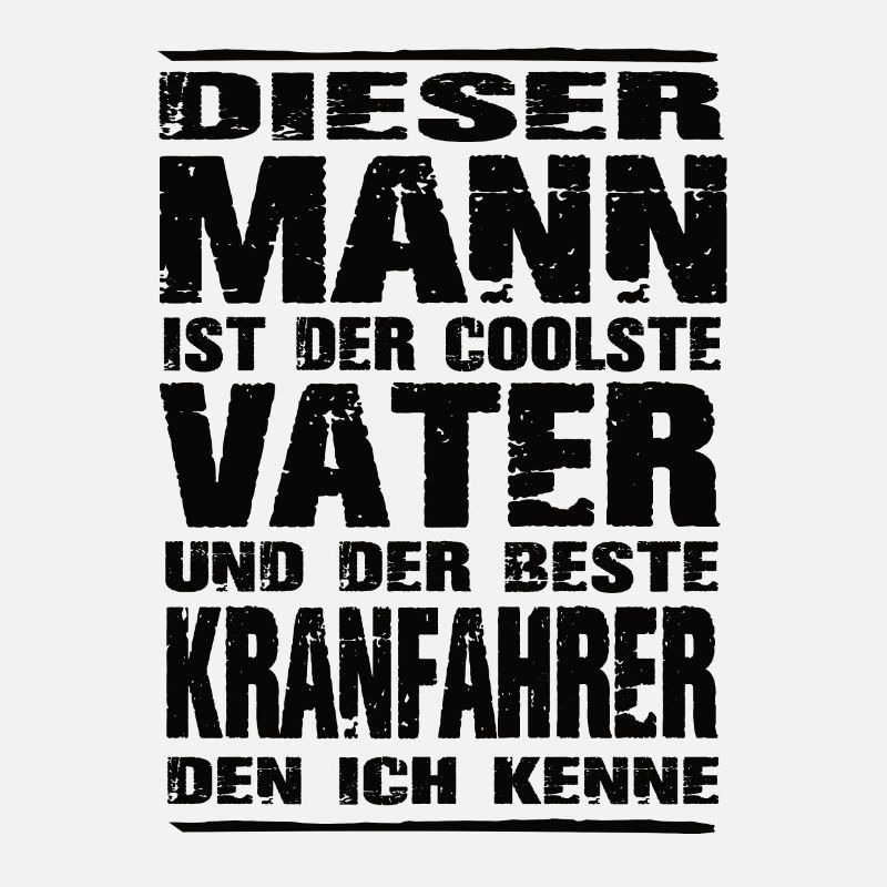 Vater und Kranfahrer