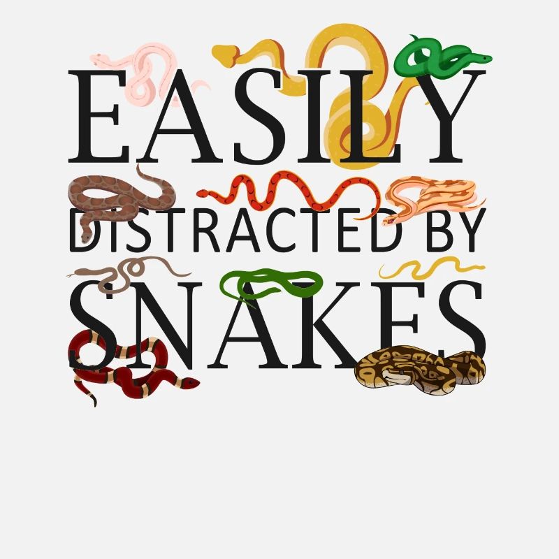 Serpent facilement distrait par