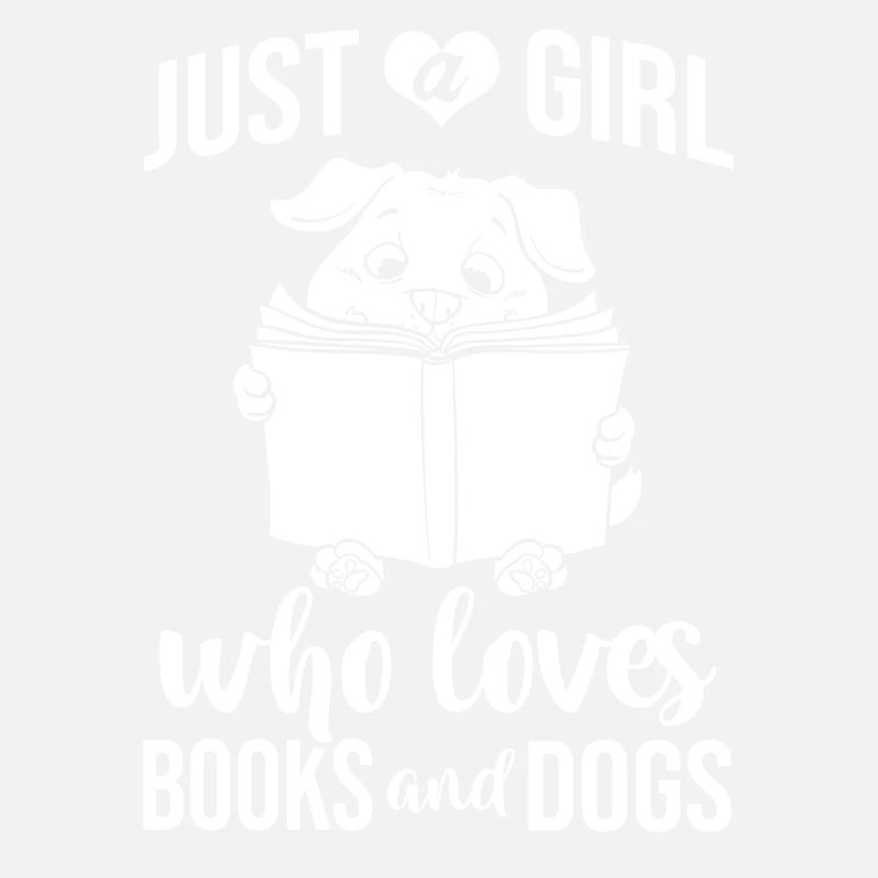 Book Dog Reading Bookworm Librarian Reader