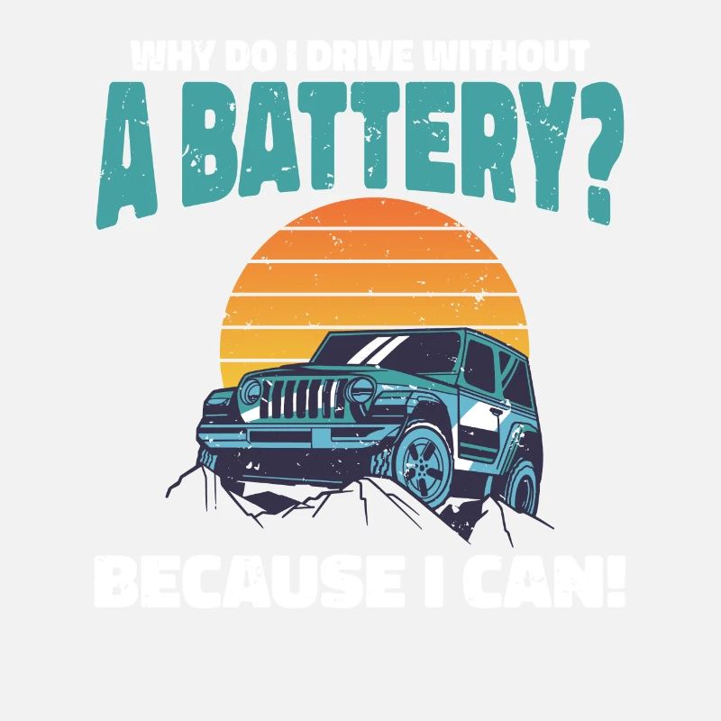 Why do I drive without a battery Anti e-Car