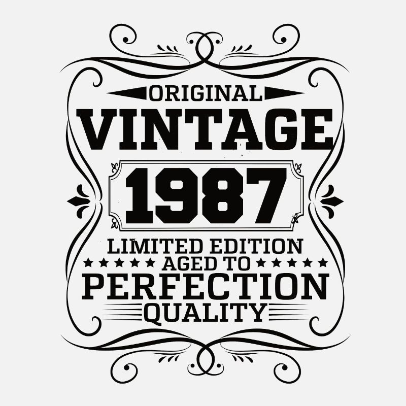 Vintage 1987 Original Limited Edition