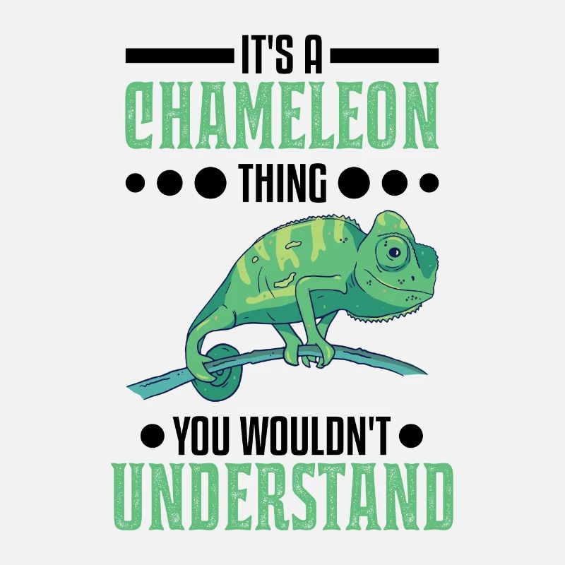 Chamäleon Ding Geschenk Chameleon