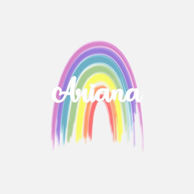ARIANA Rainbow Cursive