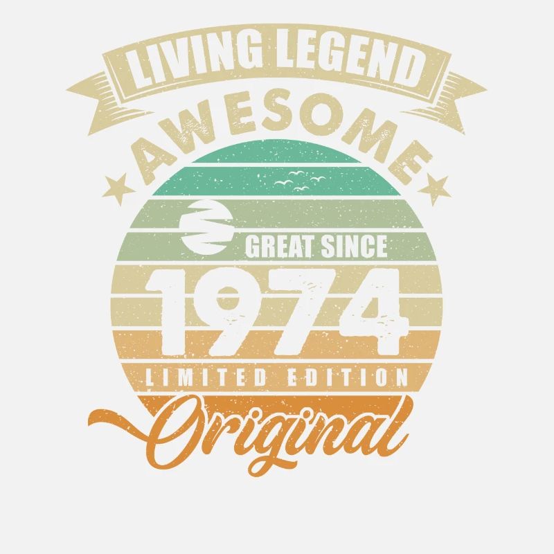 1974 Birthday Retro Orginal
