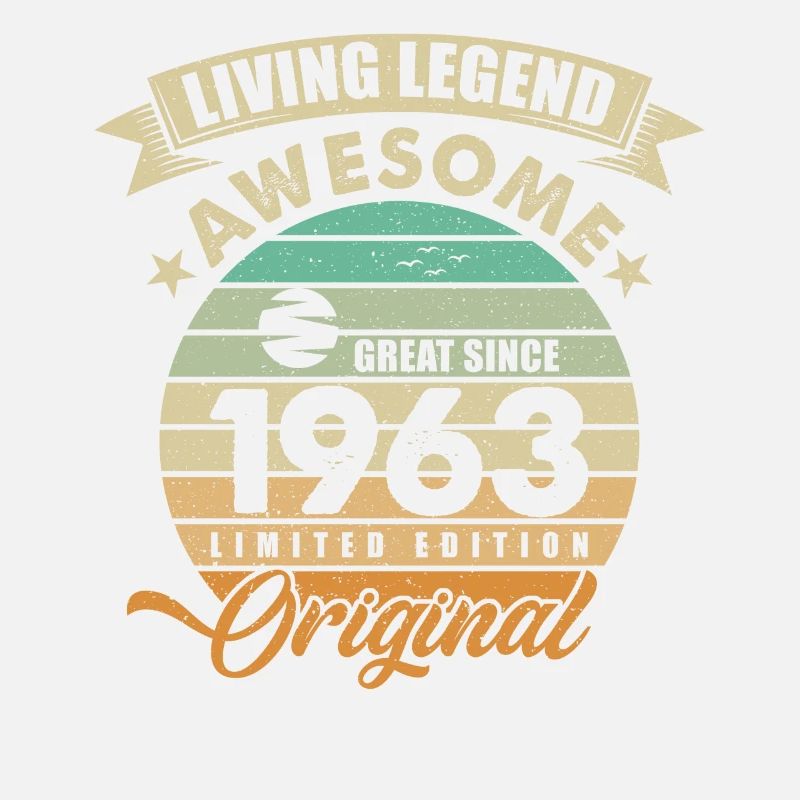 1963 Anniversaire Retro Orginal