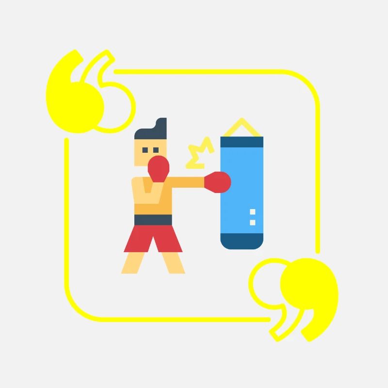 Boxe pixel - idee cadeau boxeur