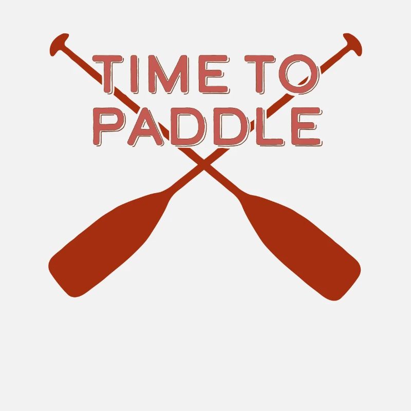 Il est temps de pagayer canoë cadeau de canoë en eau vive