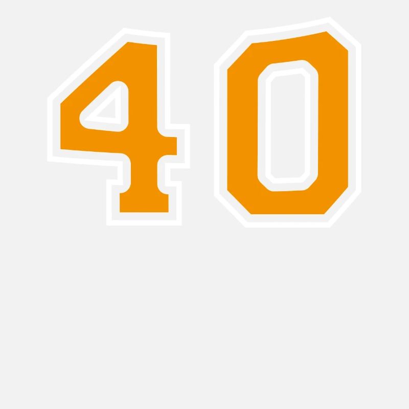 Numéro 40 Orange