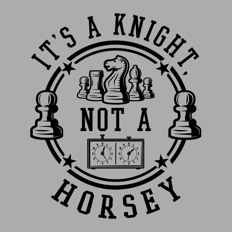 C’est un chevalier pas un cheval Drôle de jeu d’échecs Citations