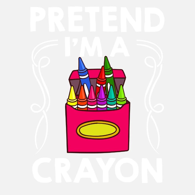 Crayon Box Colored Pencil Wax Case Wax Crayon
