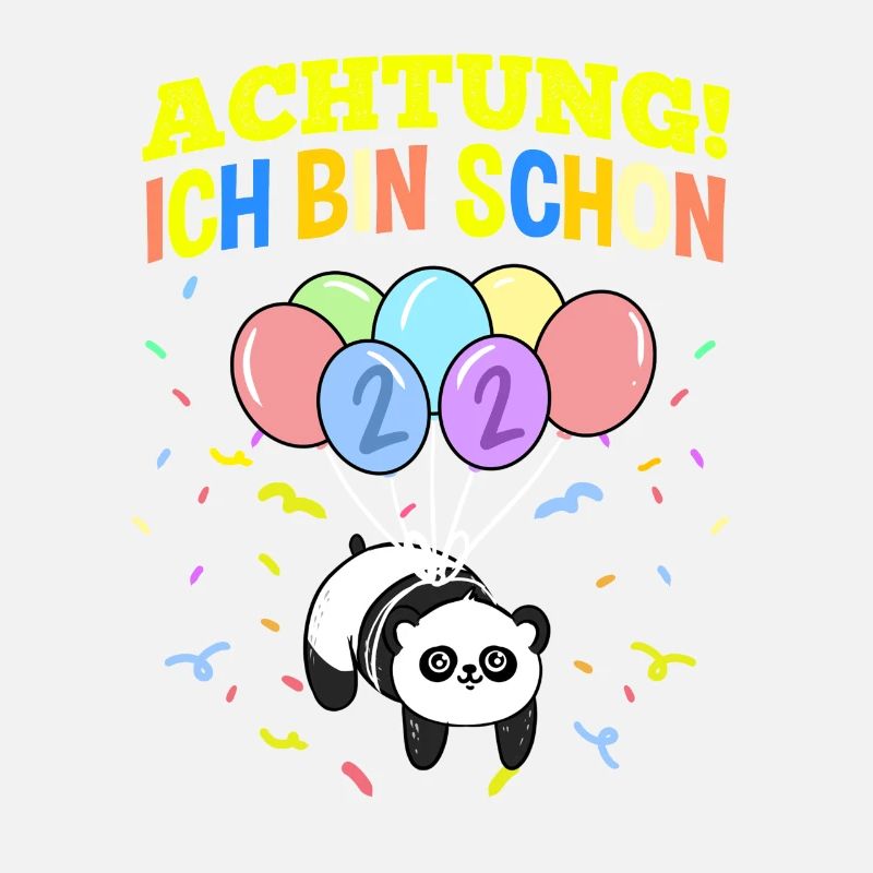 Achtung Ich Bin Schon 2 Geburtstag Panda
