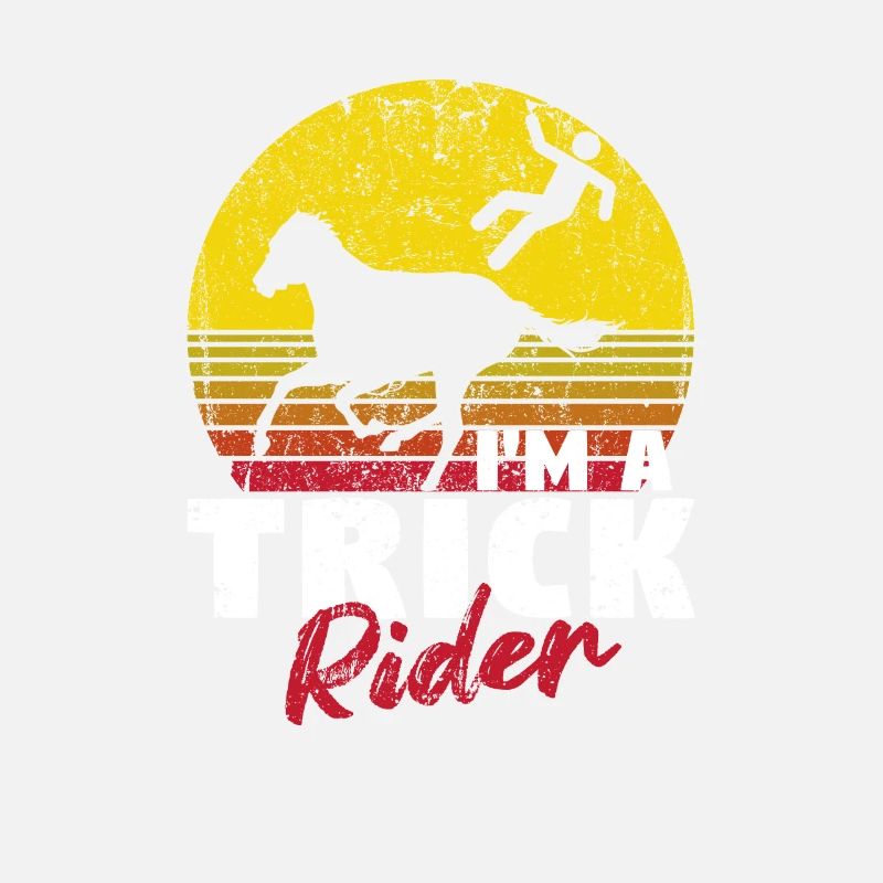 Reiten Lustige Reiter Ich bin ein Trick-Reiter