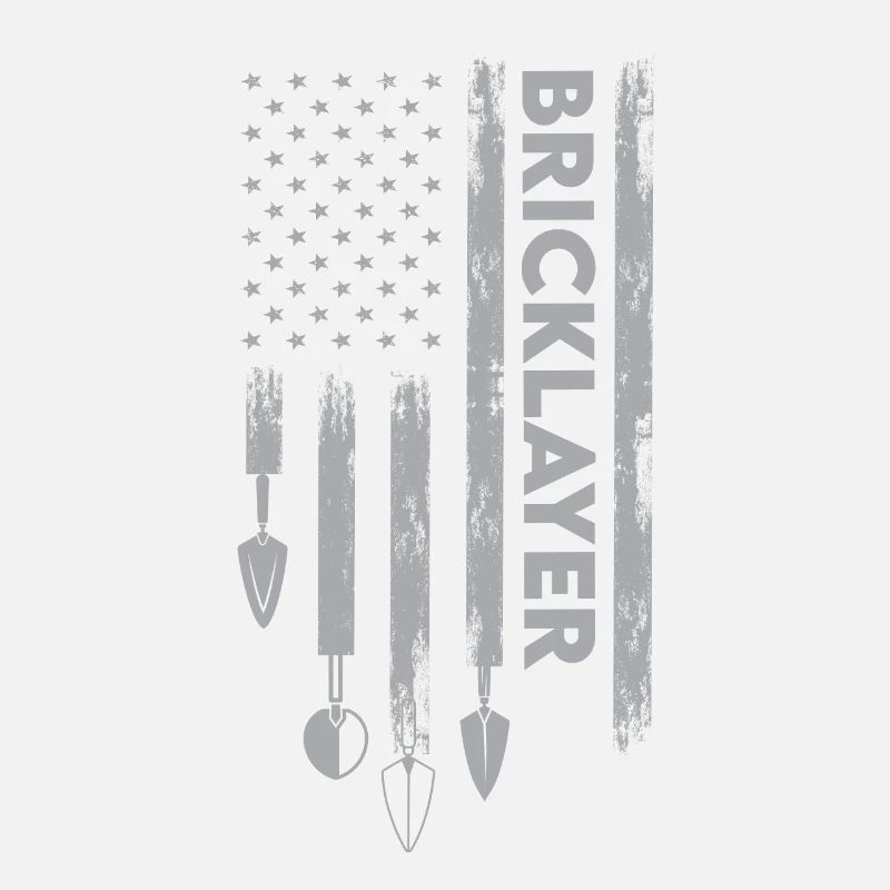 Maçon Usa Drapeau Brique Maçonnerie