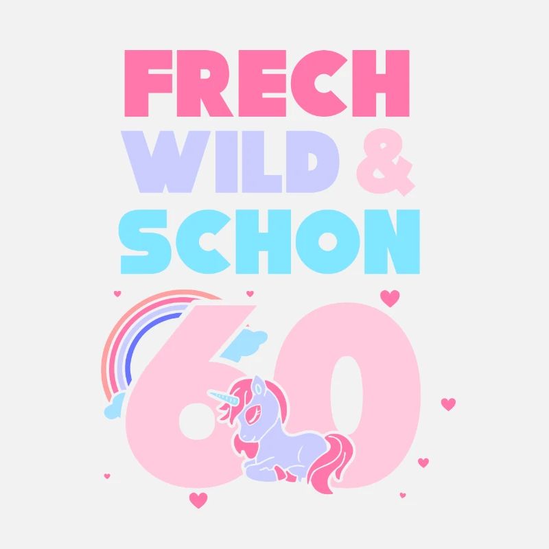 Geschenk 60 Jahre Geburtstag Mann Einhorn