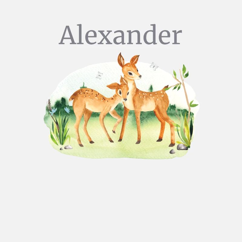 Waldtier Reh Blumen Name Alexander