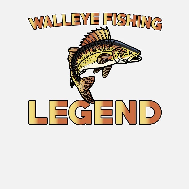 Große Walleye-fischerei-legende