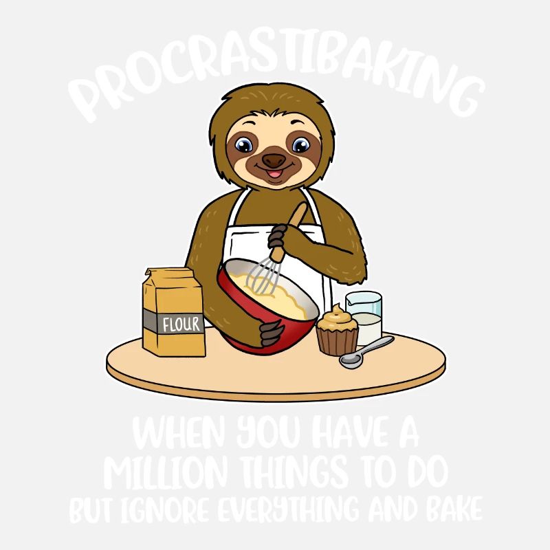 Procrastibaking Procrastination Cadeau