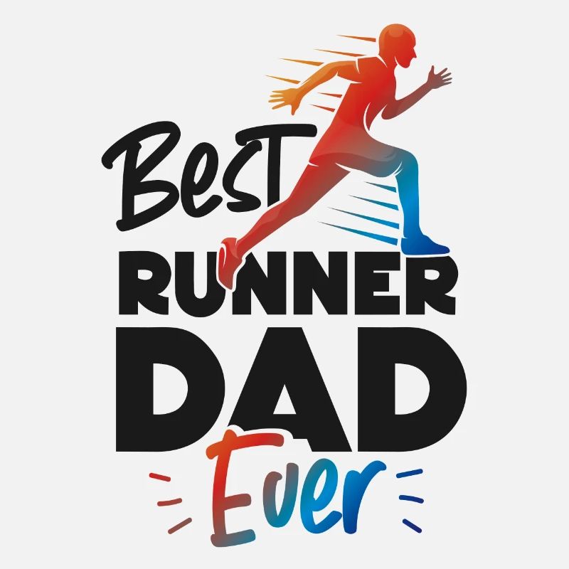 Coureur de course Semi-marathon Papa