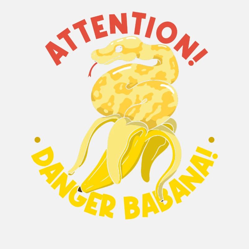 Banana Ball Python Achtung Gefährliche Banane