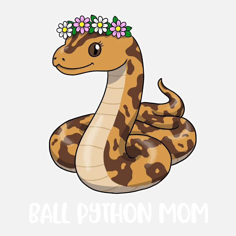 Ball Python Maman Serpents Cadeau