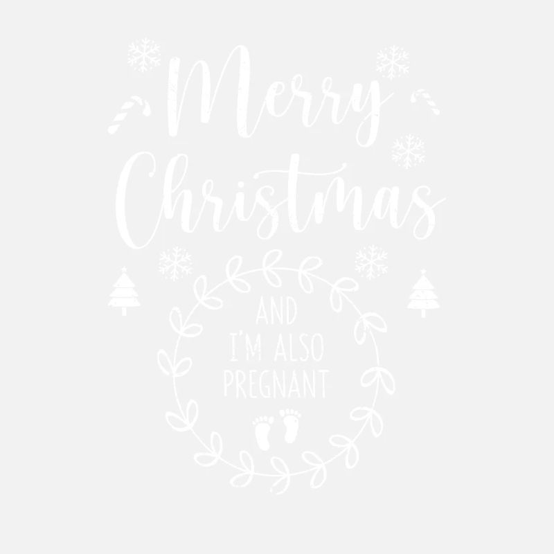 Annonce de bébé Noël Joyeux Noël Moi aussi