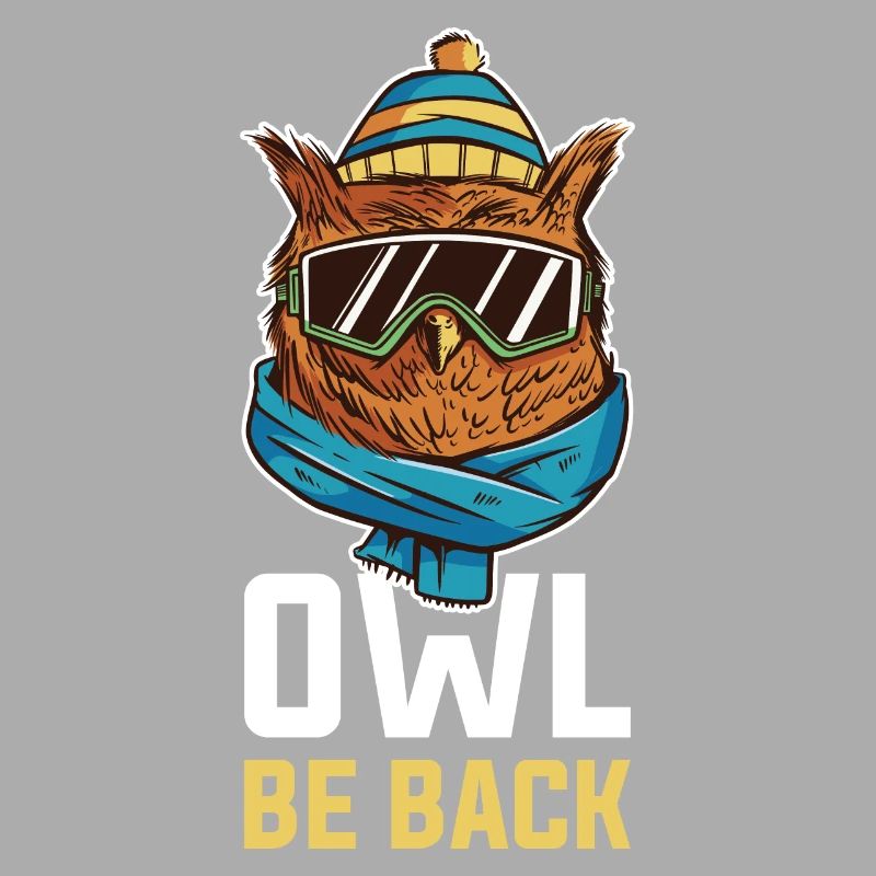 Owl Be Back Eule Geschenk