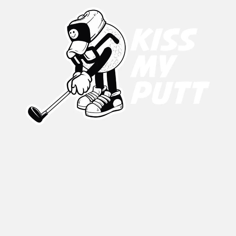 Kiss My Putt Golf Golf Gift