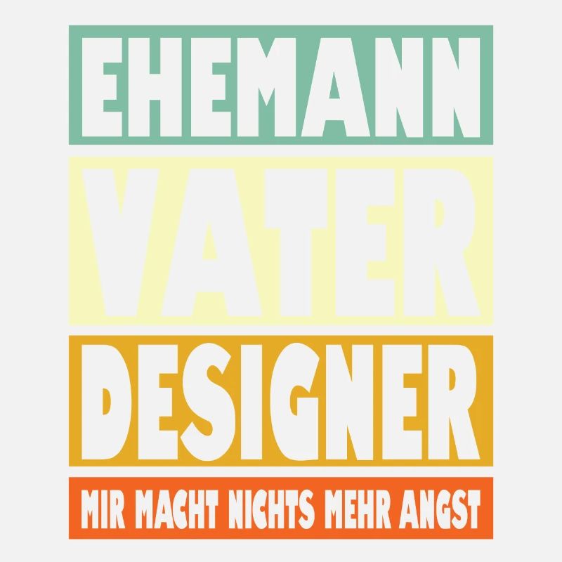 Designer Vater Ehemann Held