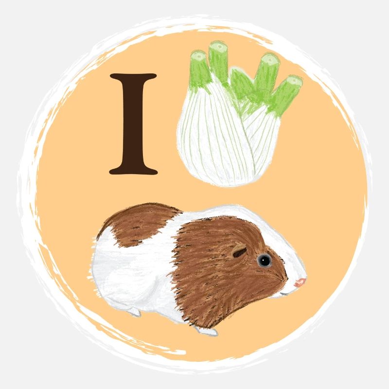 Design mit einem Glatthaar-Meerschweinchen 4