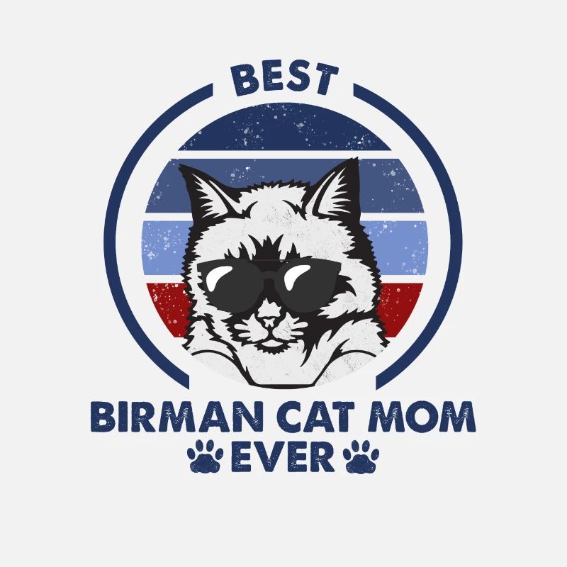 Maman chat - Chat birman