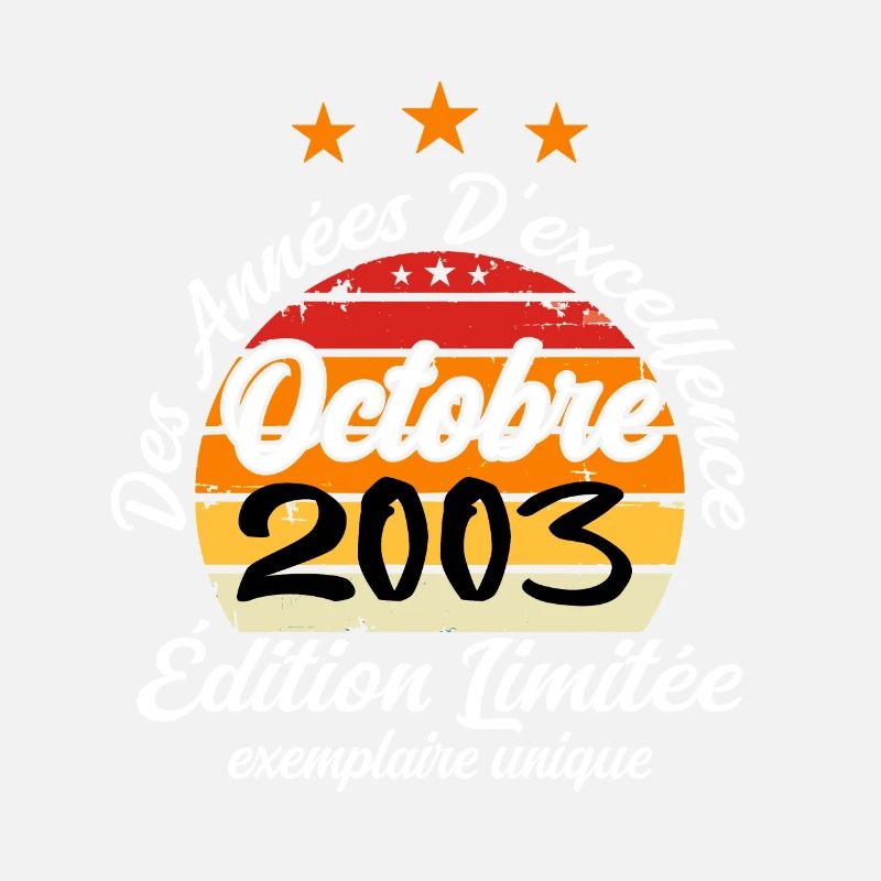 les années d'excellences octobre 2003.