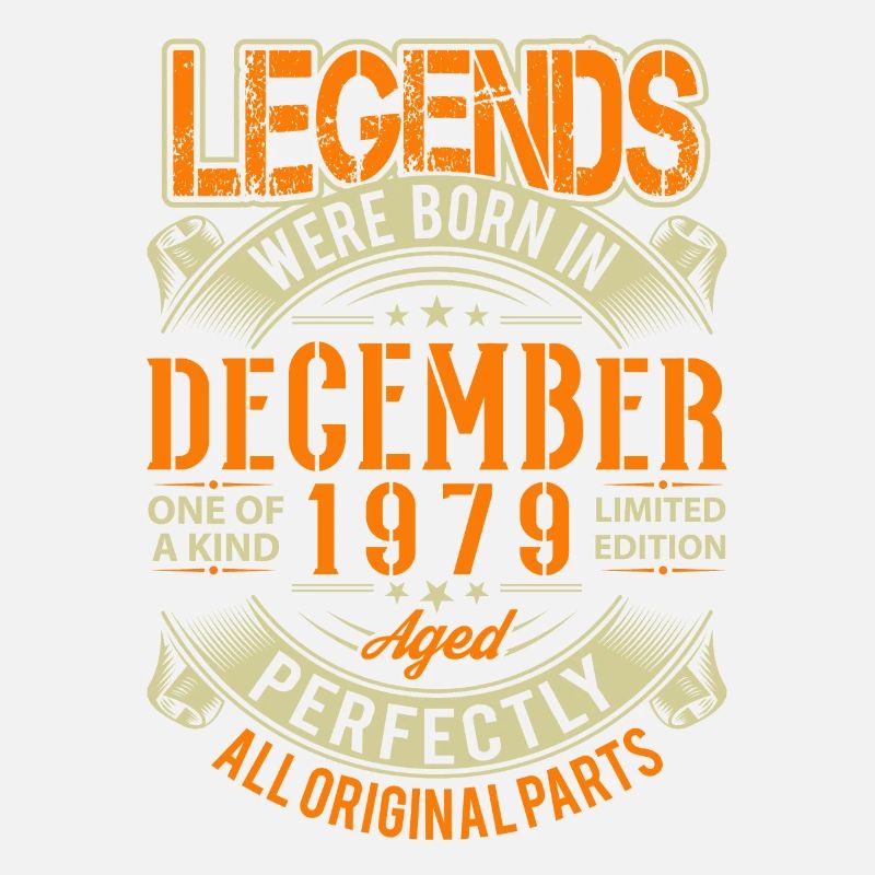 1979 December Birthday Legend