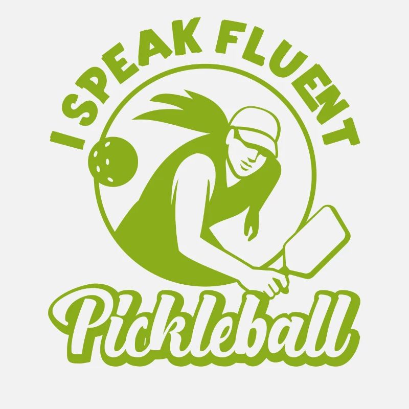 Pickleball Retro I Speak Fluent