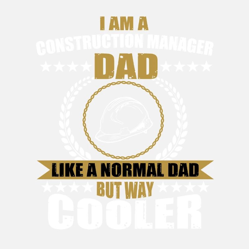 Lustiger Bauleiter Papa