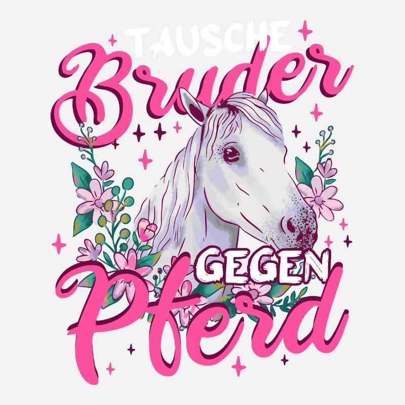 Pferde Mädchen Tausche Bruder gegen Pferd
