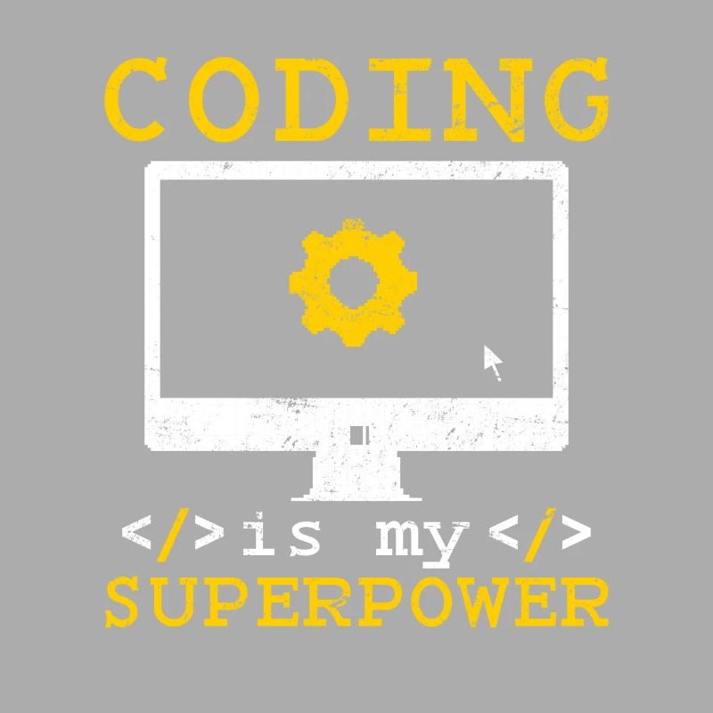 Le codage est mon superpouvoir Programmeur de logiciels Codeur