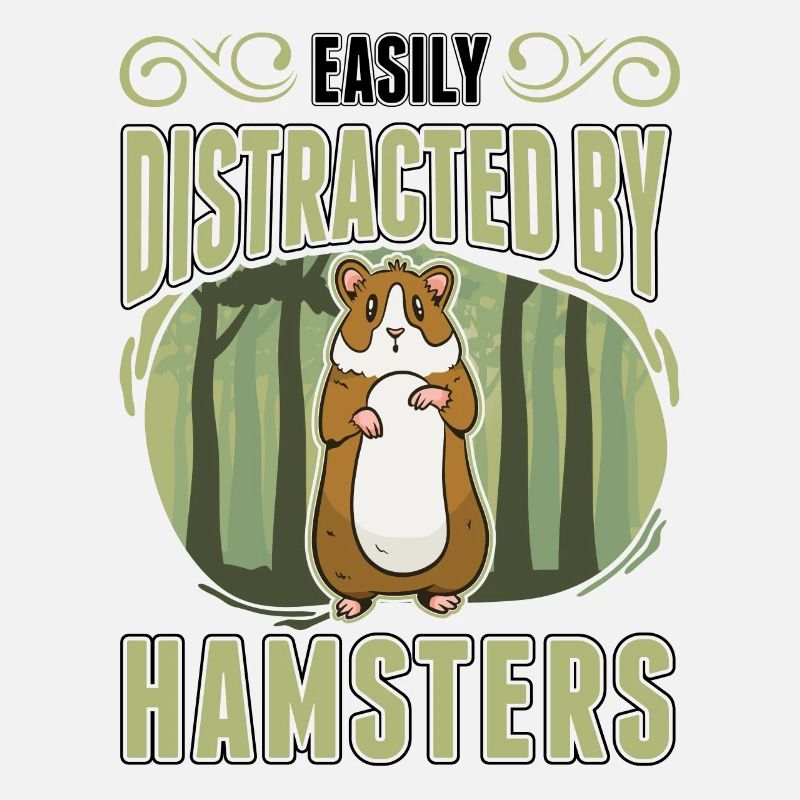Facilement distrait par les hamsters Goldhamster