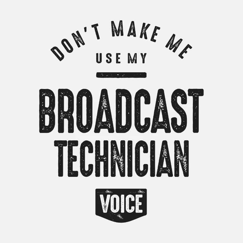Profession de technicien en radiodiffusion