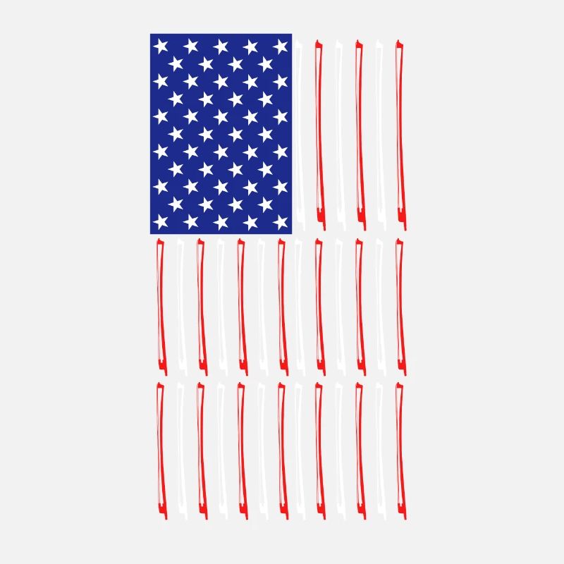 Drapeau américain de l’archet et du violon