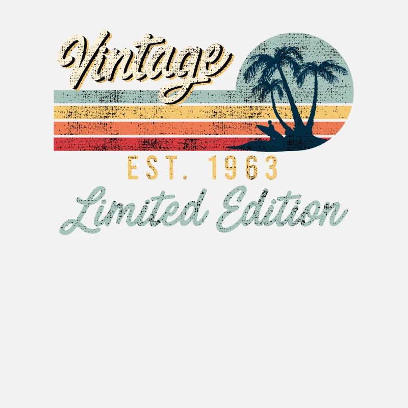 Édition limitée 1963 60th Birthday Men