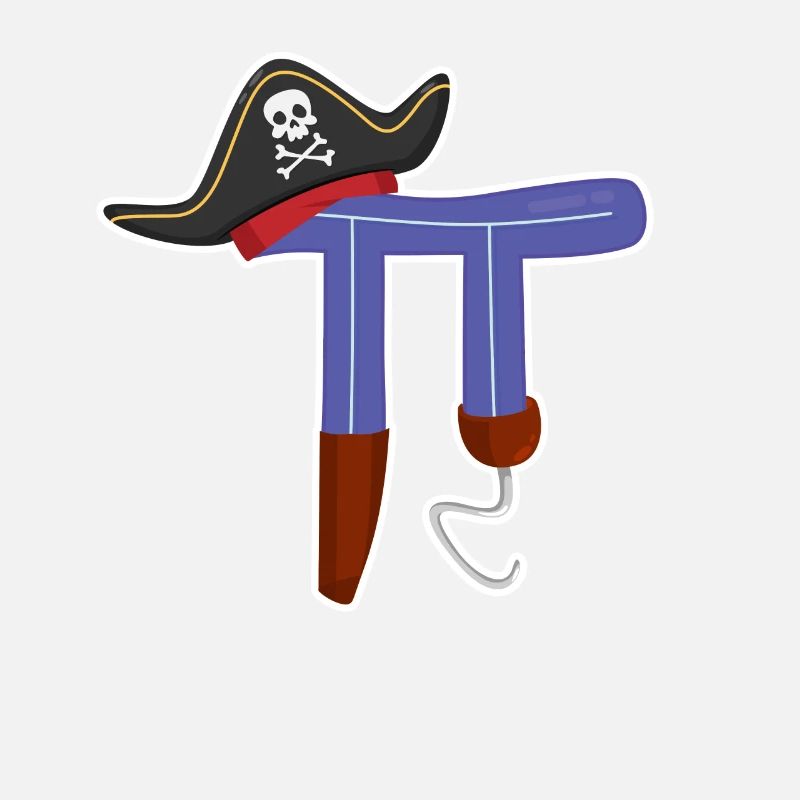 Pi Day Pirate Lovers Math Teacher Élève