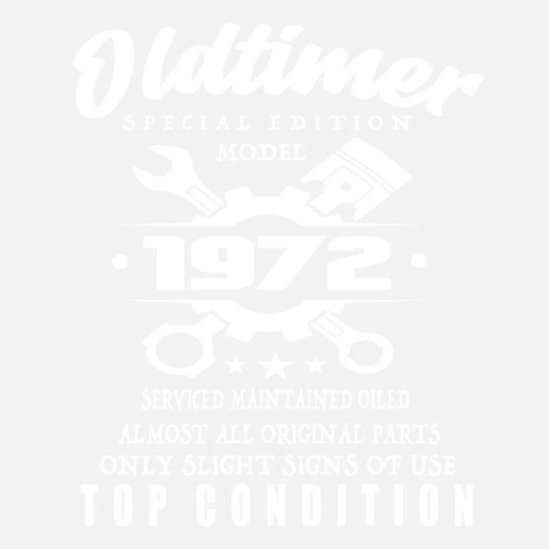 Oldtimer Special Edition Modèle 1972 Anniversaire