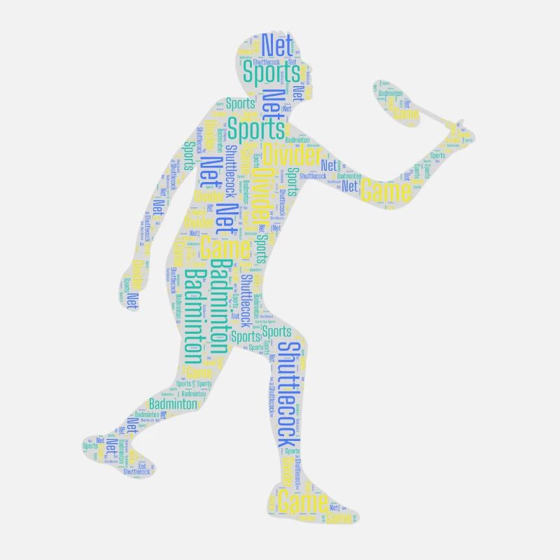 Joueurs de badminton