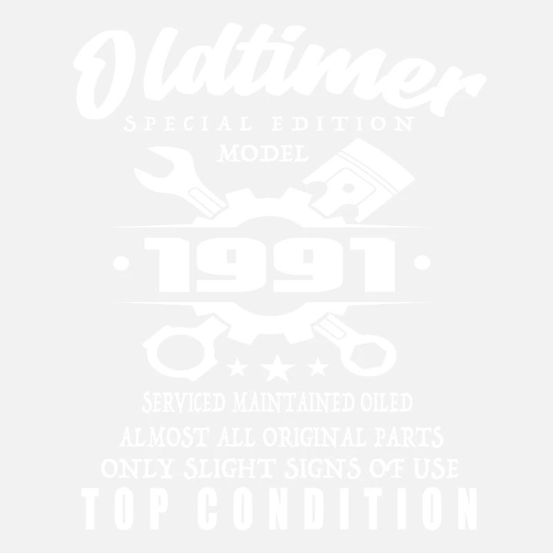 Oldtimer Special Edition Model 1991 Birthday