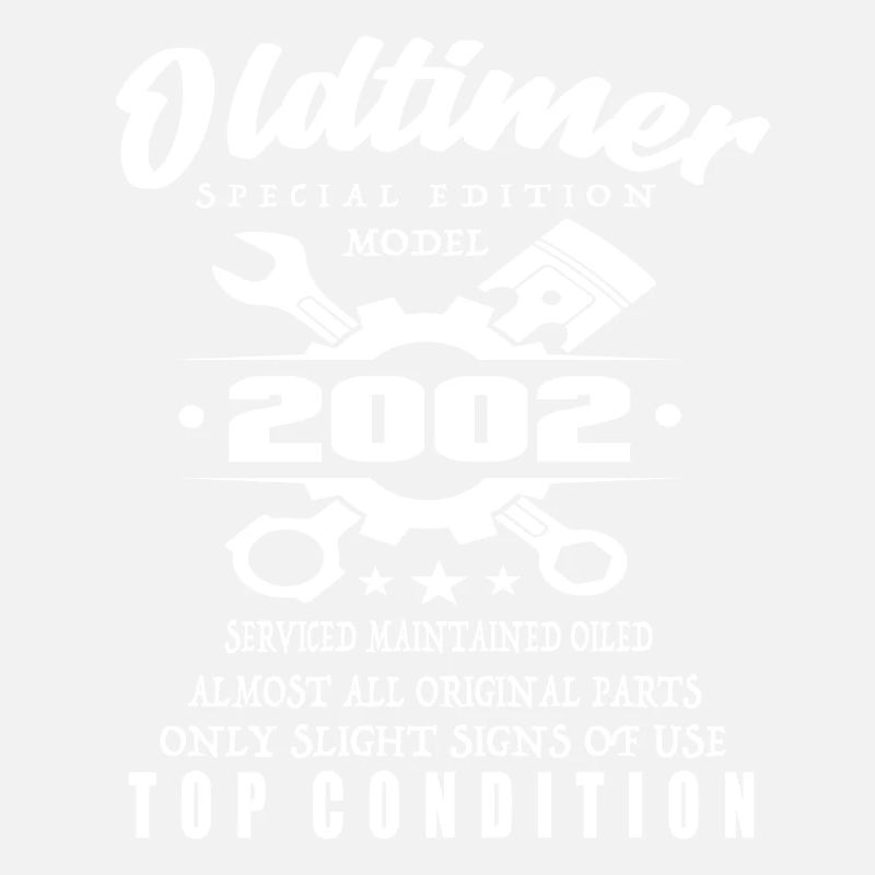 Oldtimer Special Edition Model 2002 Birthday