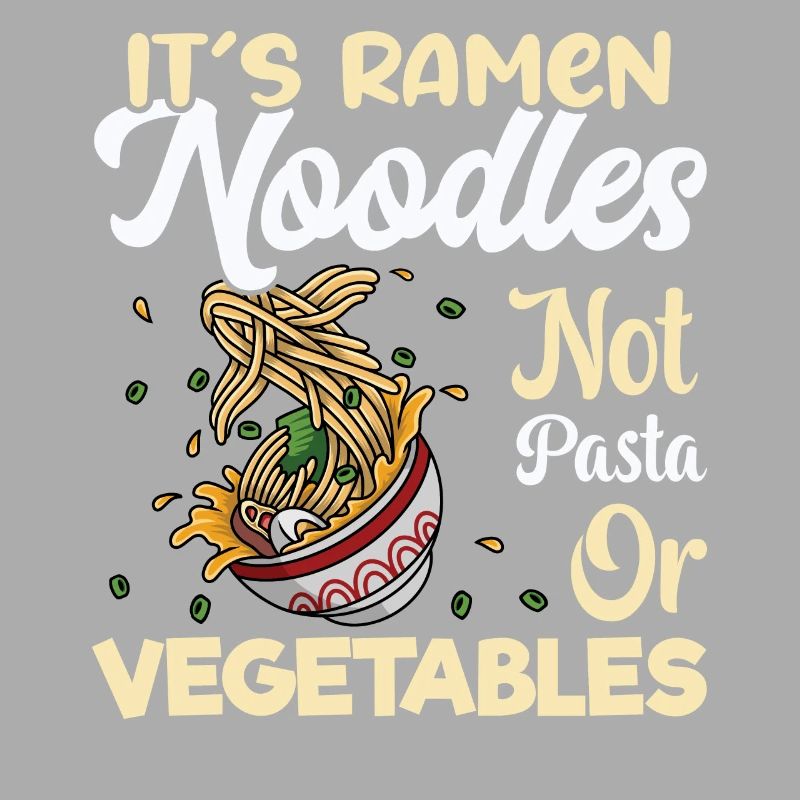 Es sind Ramen-Nudeln, keine Nudeln oder Gemüse –