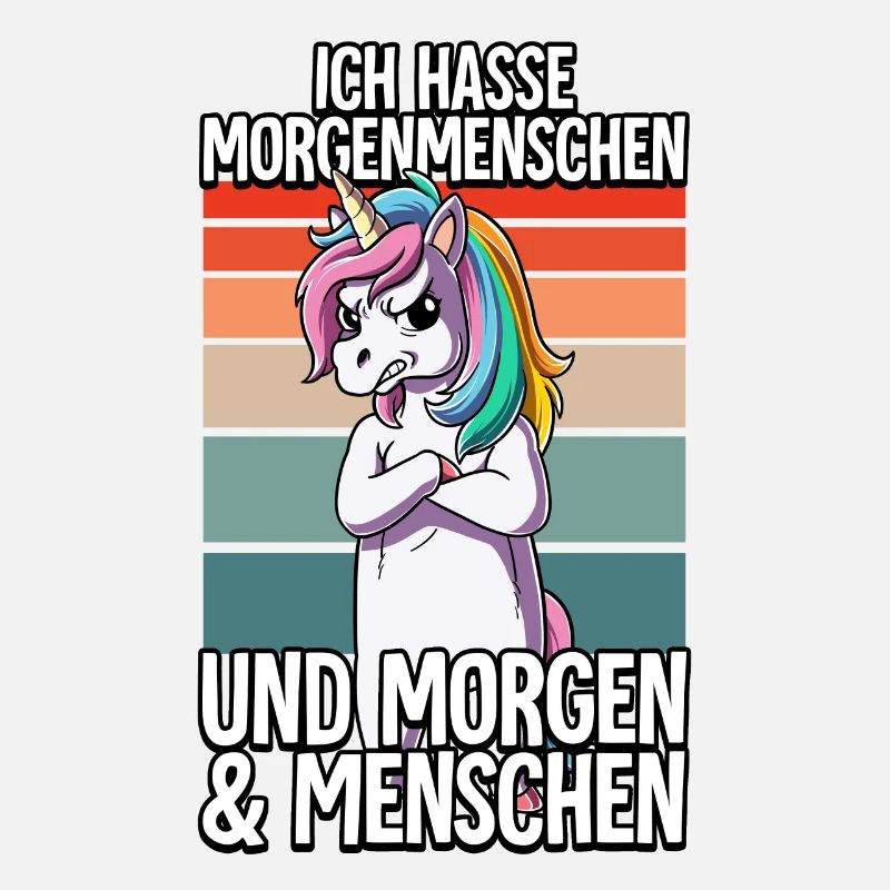 Ich Hasse Morgenmenschen Einhorn