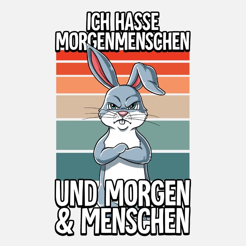 Ich Hasse Morgenmenschen Hase